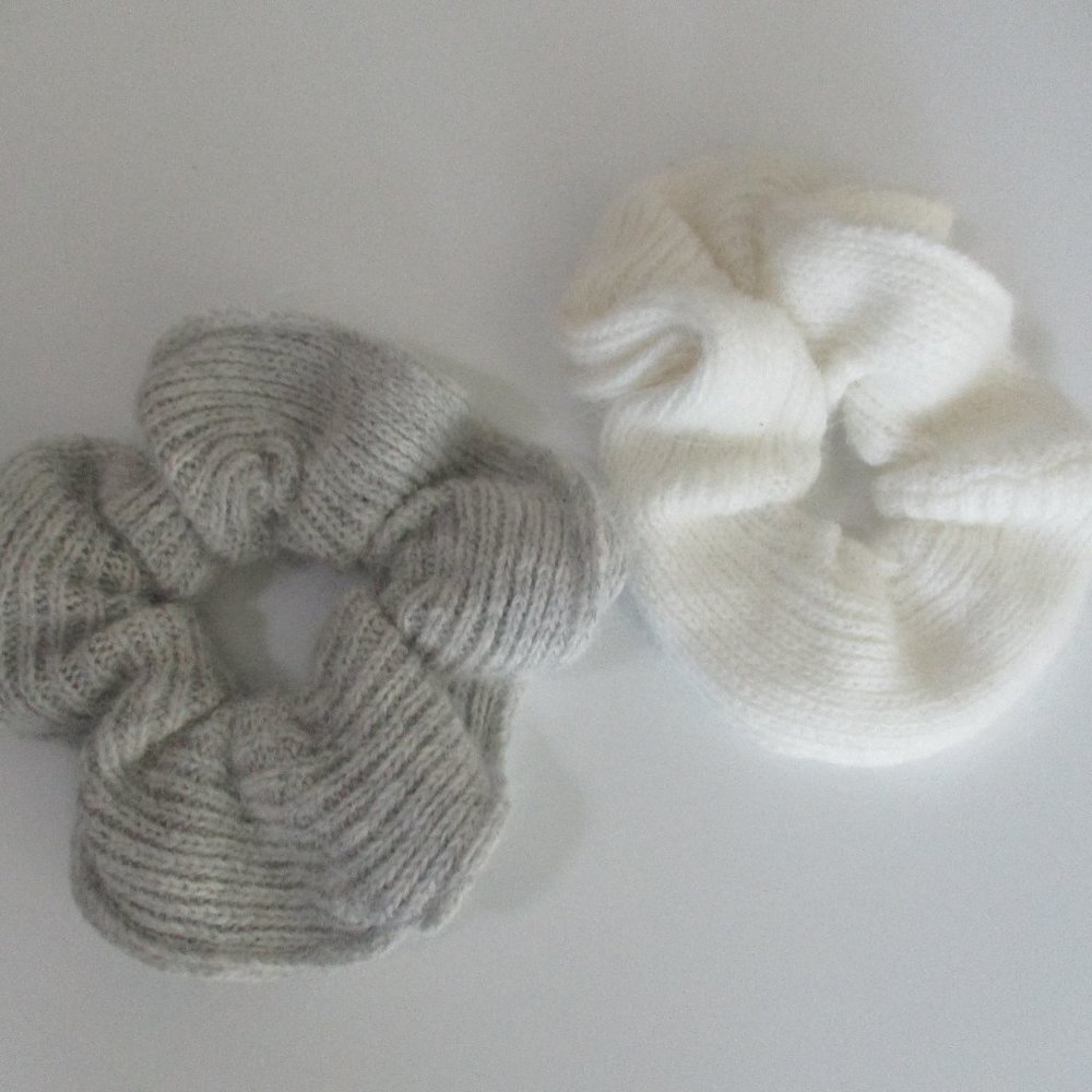 Two Lighly Used Express Scrunchies